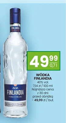 Wódka Finlandia promocja w Twój Market