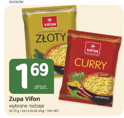 Zupa błyskawiczna Vifon Złoty kurczak promocja w Marketvita