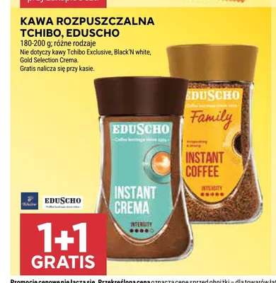 Kawa rozpuszczalna Eduscho Instant Crema promocja w Stokrotka