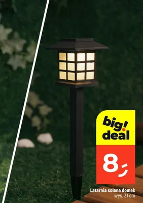 Latarnia solana domek promocja w Dealz