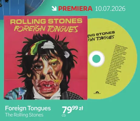 Płyta CD Foreign Tongues The Rolling Stones promocja w Empik