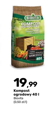 Kompost ogrodowy Biovita promocja w Bricomarche