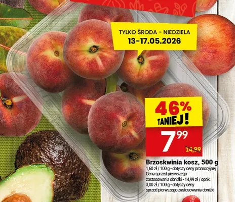 Brzoskwinia kosz promocja w Twój Market