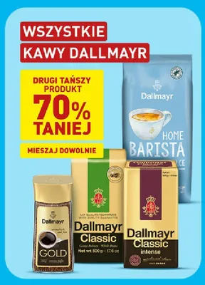 Kawa mielona Dallmayr Classic Intense promocja w Aldi