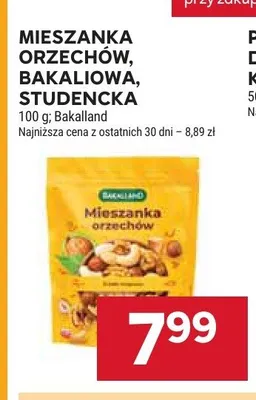 Mieszanka studencka Bakalland promocja w Stokrotka