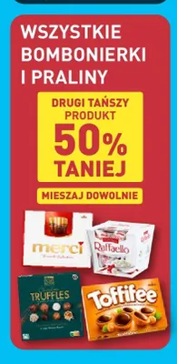 Bombonierki i praliny promocja w Aldi