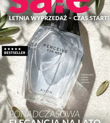 Woda toaletowa Avon Perceive dla Niego promocja w AVON