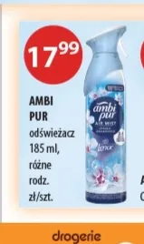 Odświeżacz powietrza Ambi Pur promocja w Drogerie Laboo