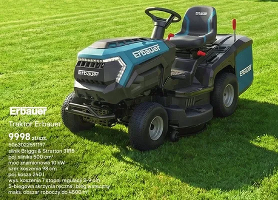 Traktor promocja w Castorama