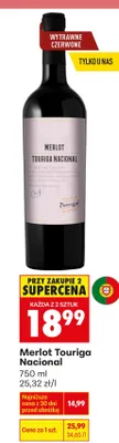 Wino Merlot promocja w Biedronka