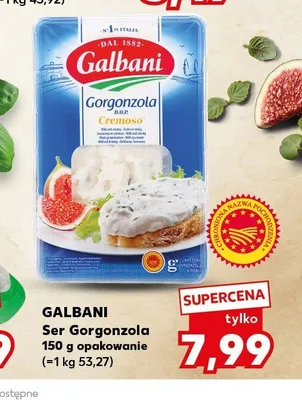 Ser Gorgonzola Cremoso Galbani promocja w Kaufland