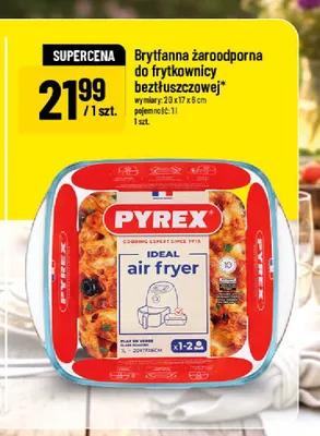 Brytfanna żaroodporna do frytkownicy beztłuszczowej Pyrex 1 l promocja w POLOmarket