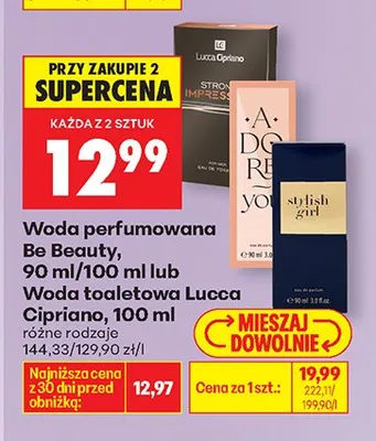 Woda perfumowana BI-ES ROSES 04 promocja w Biedronka