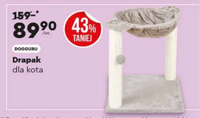 Drapak dla kota promocja w Biedronka