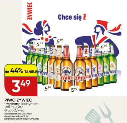 Piwo Żywiec promocja w Chata Polska