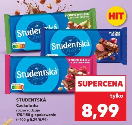 Czekolada różne rodzaje promocja w Kaufland