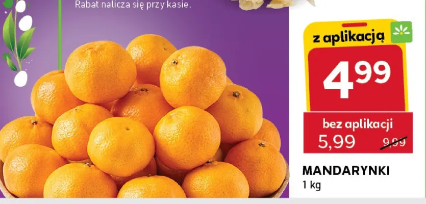 Mandarynki promocja w Stokrotka