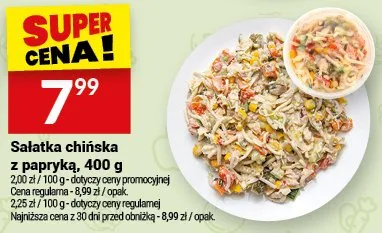 Sałatka chińska z papryka promocja w Twój Market