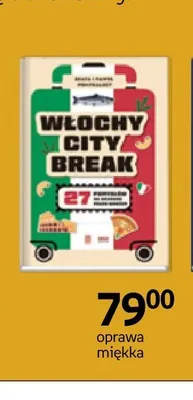 Książka Włochy City Break promocja w Empik