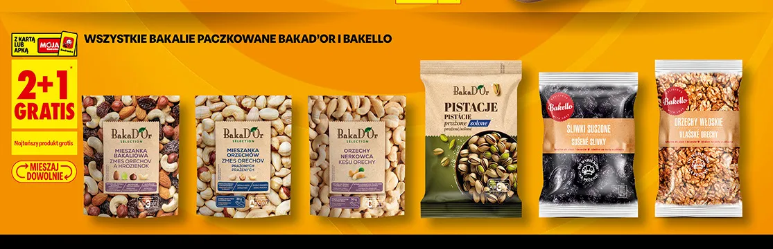 Pistacje prażone solone BakaD'Or promocja w Biedronka