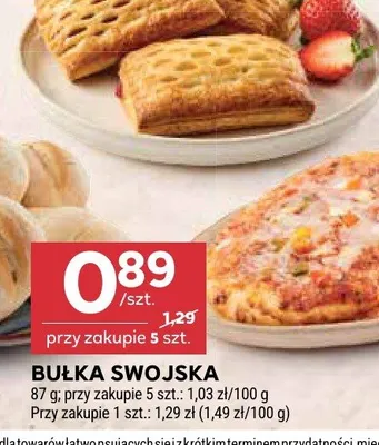 Bułka swojska promocja w Stokrotka