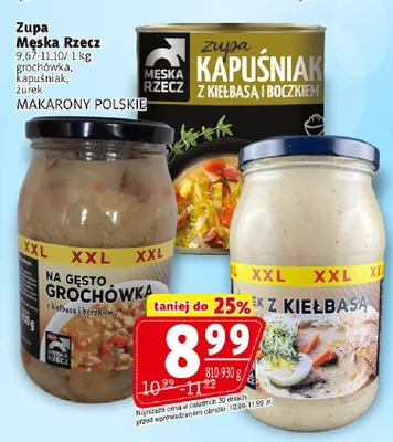 Zupa kapuśniak Męska Rzecz promocja w Prim Market