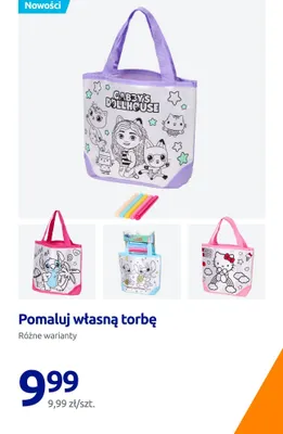 Torba do malowania  promocja w Action