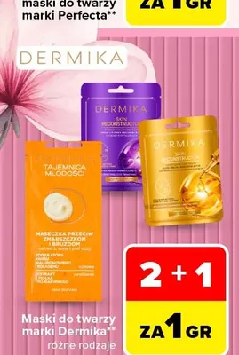 Maski do twarzy Dermika promocja w Carrefour