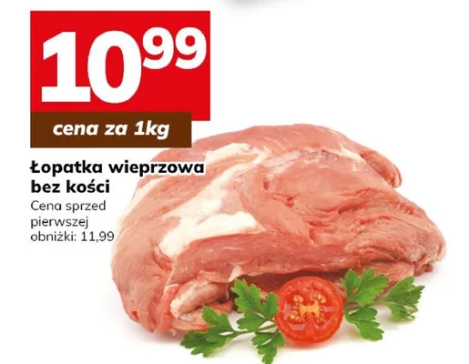 Łopatka wieprzowa bez kości promocja w Hitpol