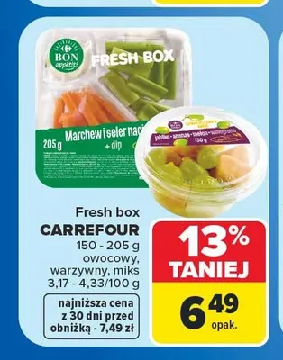 Fresh box warzywny Carrefour promocja w Carrefour