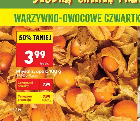 Physalis promocja w Biedronka