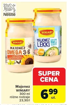 Majonez lekki promocja w Carrefour Market