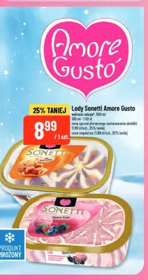 Lody Sonetti Amore Gusto Słony karmel promocja w POLOmarket