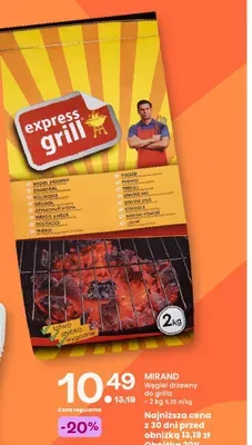 Węgiel drzewny do grilla promocja w Frisco