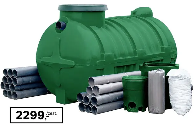 Przydomowa oczyszczalnia ścieków 2000l promocja w Leroy Merlin