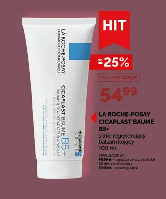 Balsam kojący La Roche-Posay Cicaplast Baume B5+ silnie regenerujący promocja w Ziko Dermo