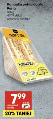 Kanapka pełna dobra promocja w Delikatesy Centrum