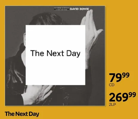 Płyta CD David Bowie The Next Day promocja w Empik