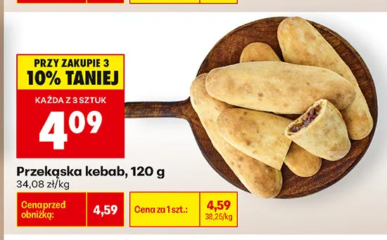 Przekąska kebab promocja w Biedronka