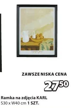 Ramka na zdjęcia KARL promocja w Jysk
