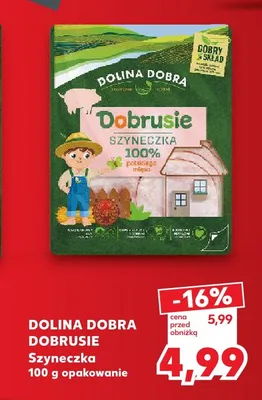 Szyneczka Dolina Dobra Dobrusie promocja w Kaufland