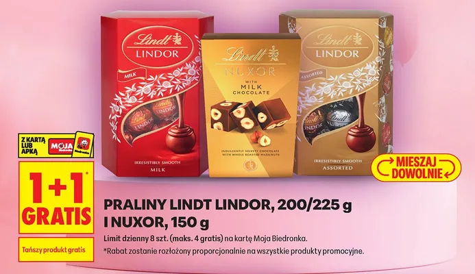 Praliny promocja w Biedronka