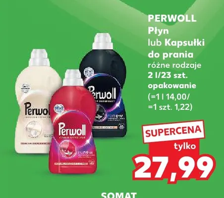 Płyn do prania Perwoll promocja w Kaufland