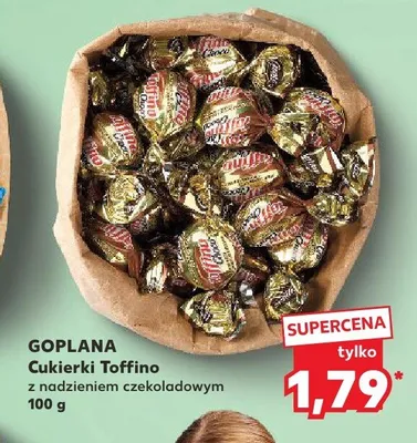 Cukierki Toffino z nadzieniem czekoladowym promocja w Kaufland