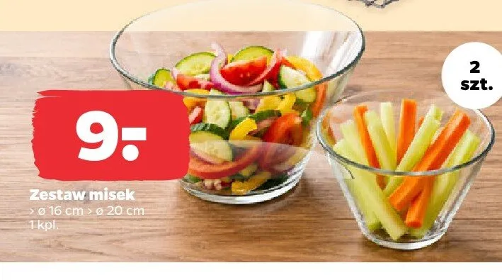 Zestaw misek Altom Design 2-pak ø16 cm ø20 cm promocja w Netto