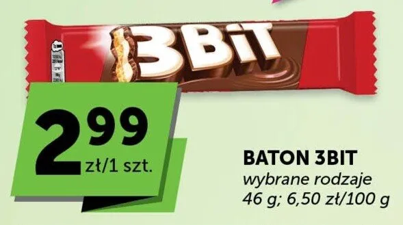 Baton 3Bit wybrane rodzaje promocja w ABC