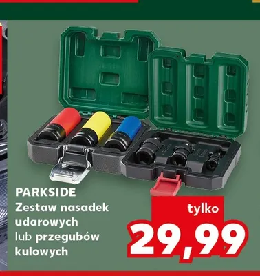 Zestaw nasadek udarowych Parkside promocja w Kaufland