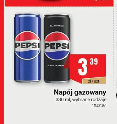 Napój gazowany Pepsi Zero Cukru promocja w Premium Nasz Sklep