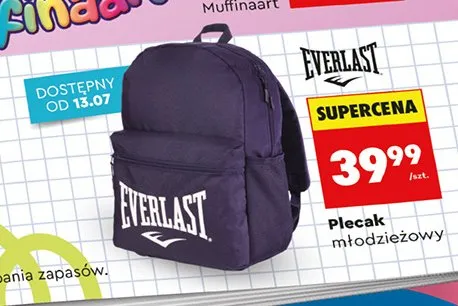 Plecak młodzieżowy Everlast promocja w Biedronka