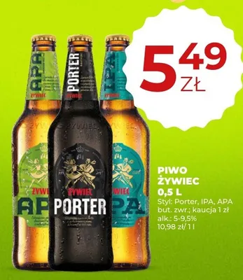 Piwo Żywiec APA promocja w Duży Ben